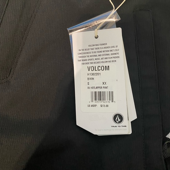 WOMENS SNOWBOARDING USA HOTLAPPER PANT - BLACK WHITE - Picture 2 of 5